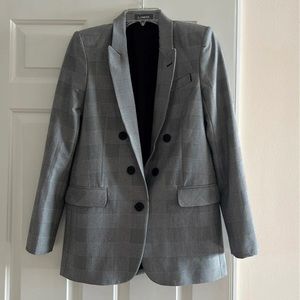 Express Plaid Blazer XS